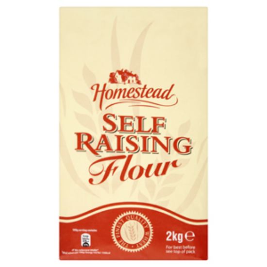 Picture of Homestead Flour Self Raising 2kg x8 